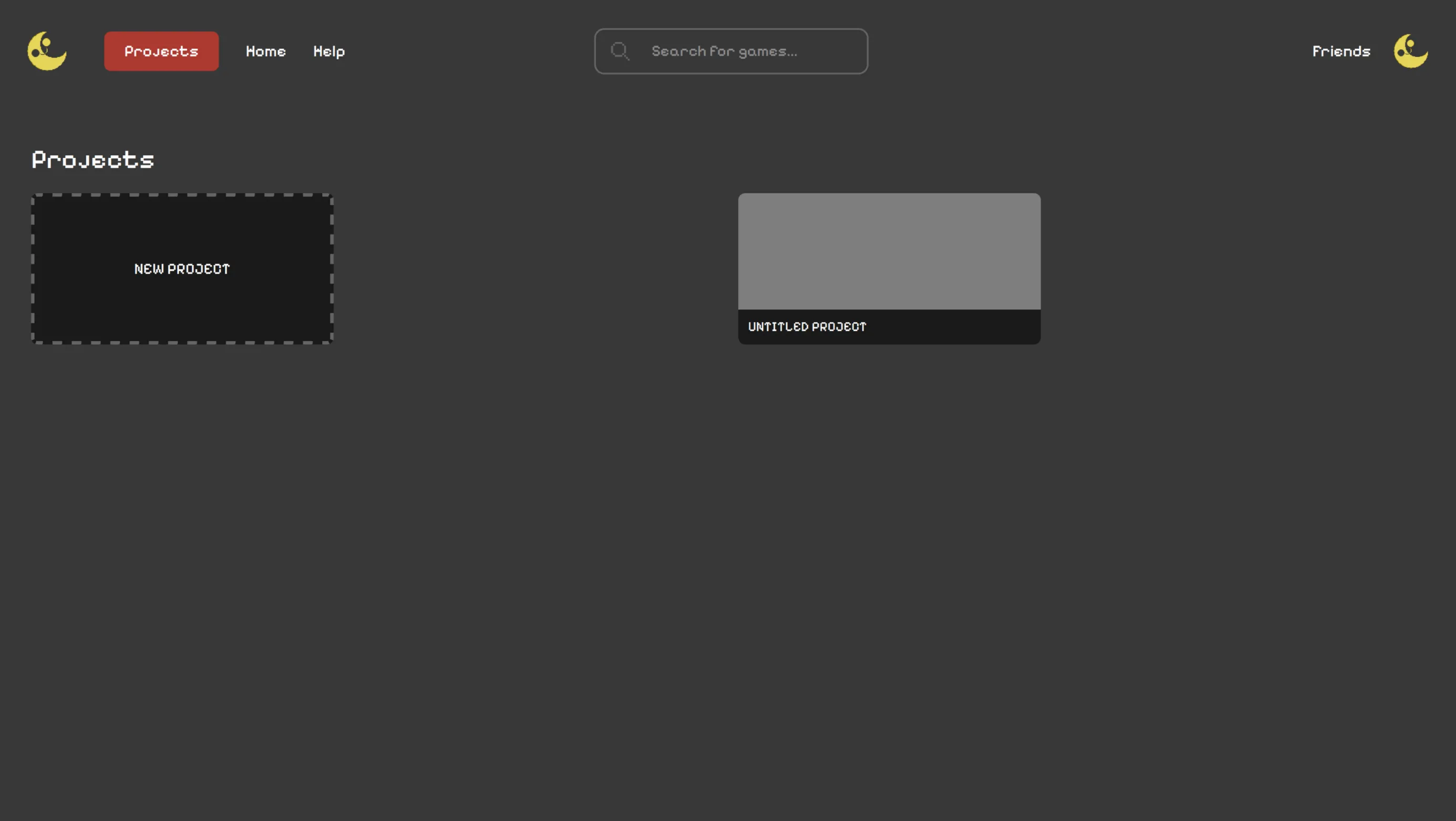 Project management dashboard