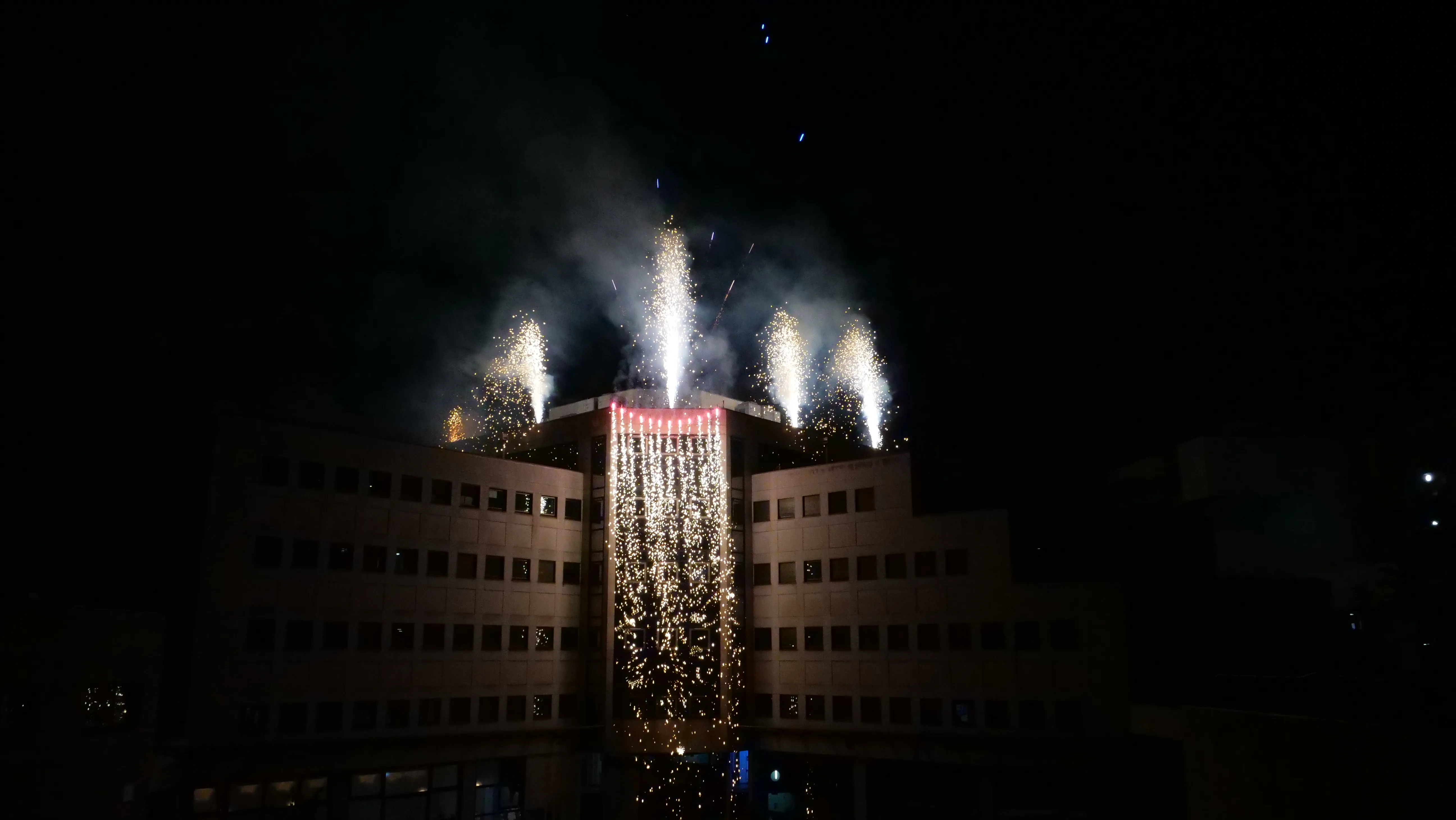 Closing fireworks