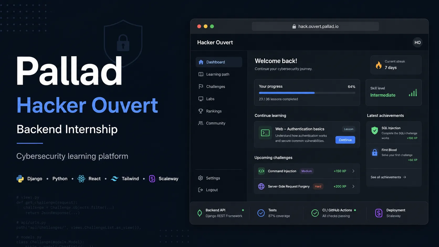Palad / Hacker Ouvert